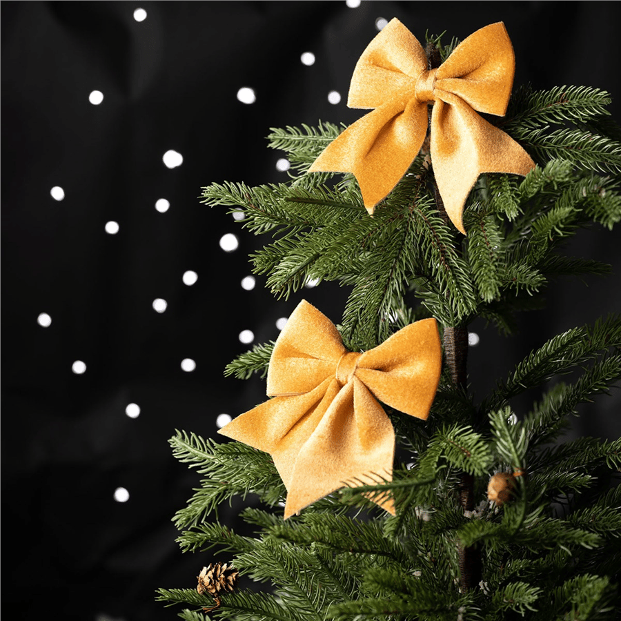 Karaca Home New Year Yılbaşı Ribbon Ağaç Kurdelesi 12x13 cm
