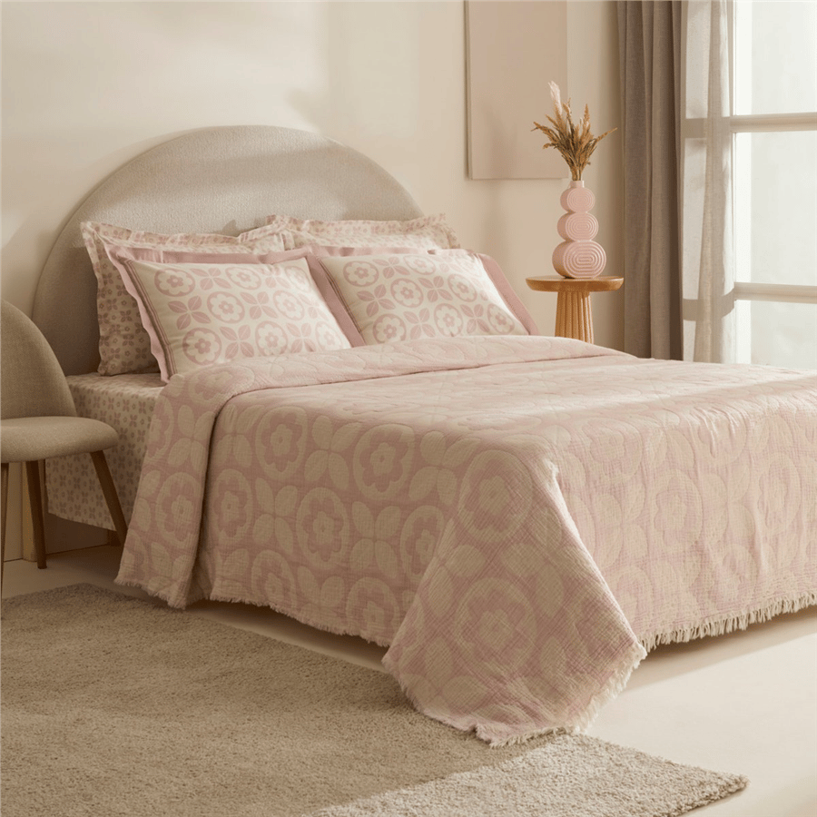 Karaca Home Shayla Baskılı Müslin Pike Takımı