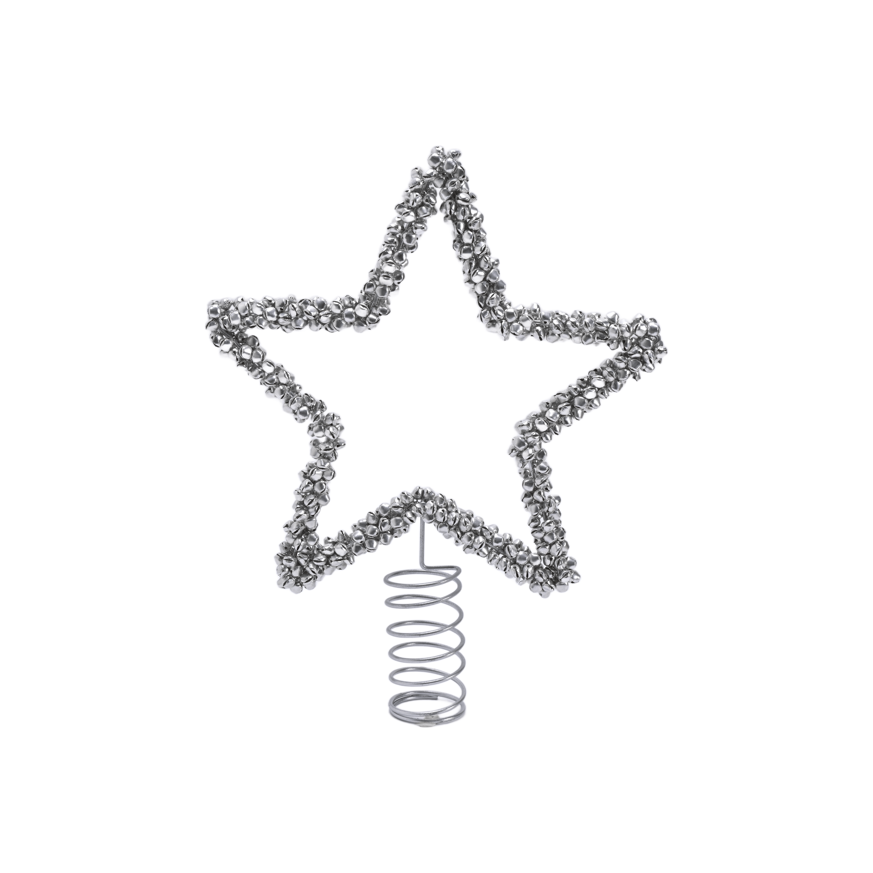 Karaca Home Shimmering Star Ağaç Başlığı Silver