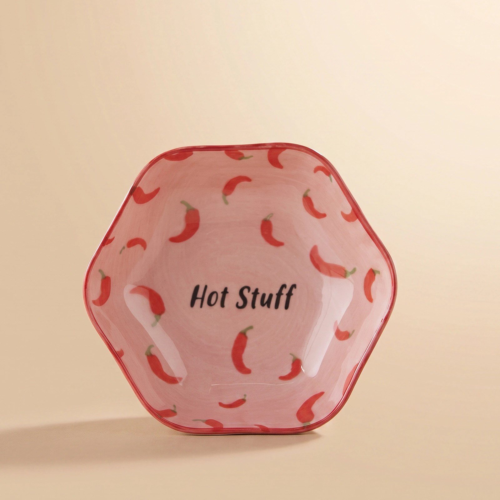 Karaca Hot Stuff Altıgen Çerezlik Pembe 10 cm
