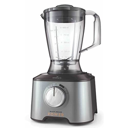 Karaca Mastermaid Power 10 In 1 Gıda Hazırlama Seti, Blender, Çırpıcı, Yoğurucu, 2000 W, 1 L Hazne, Galaxy Gri