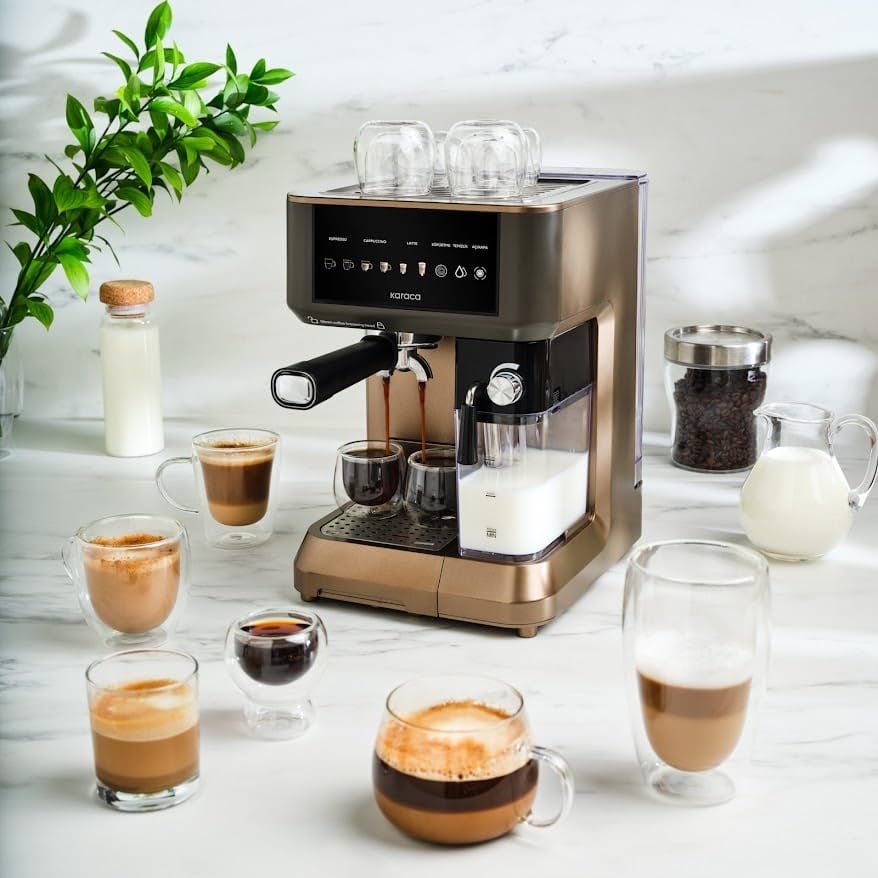 Karaca Mycaffe Barista S10 Walnut Brown Cme002Ac