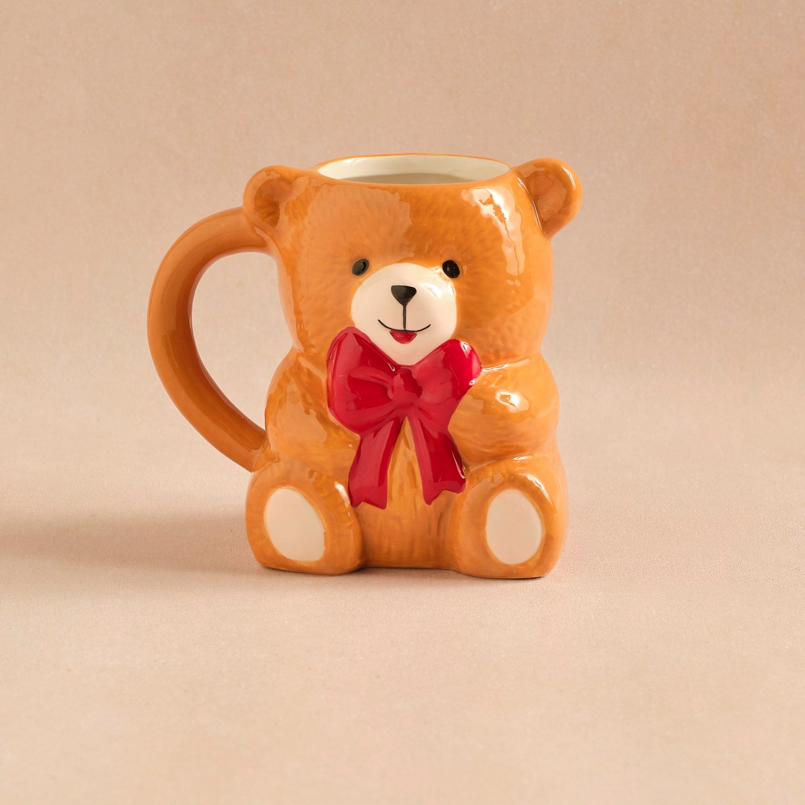 Karaca New Year Yılbaşı Lovely Bear Kupa 450 ml
