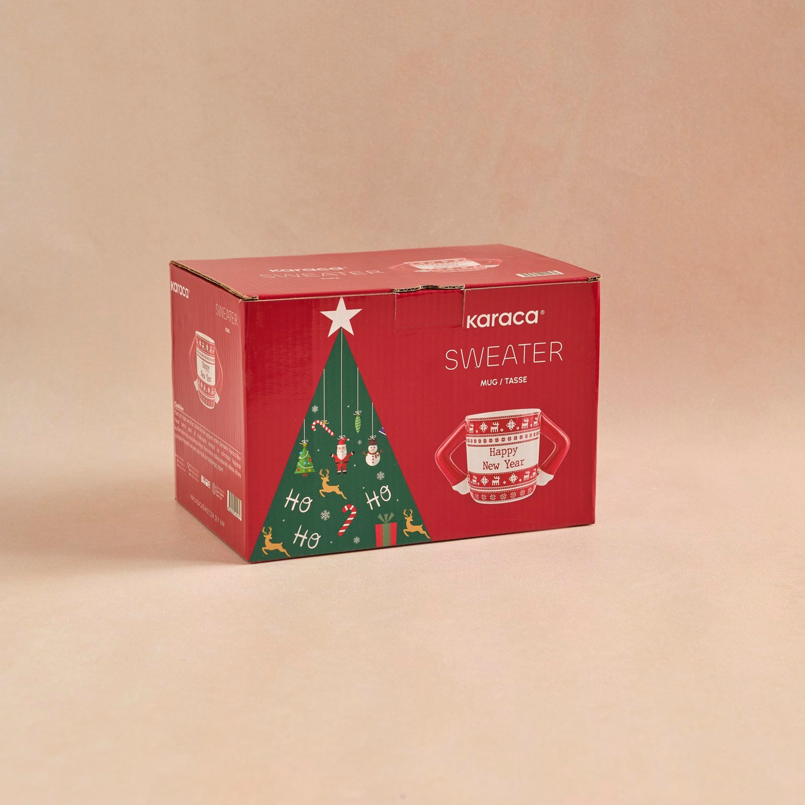 Karaca New Year Yılbaşı Sweater Kupa 420 ml