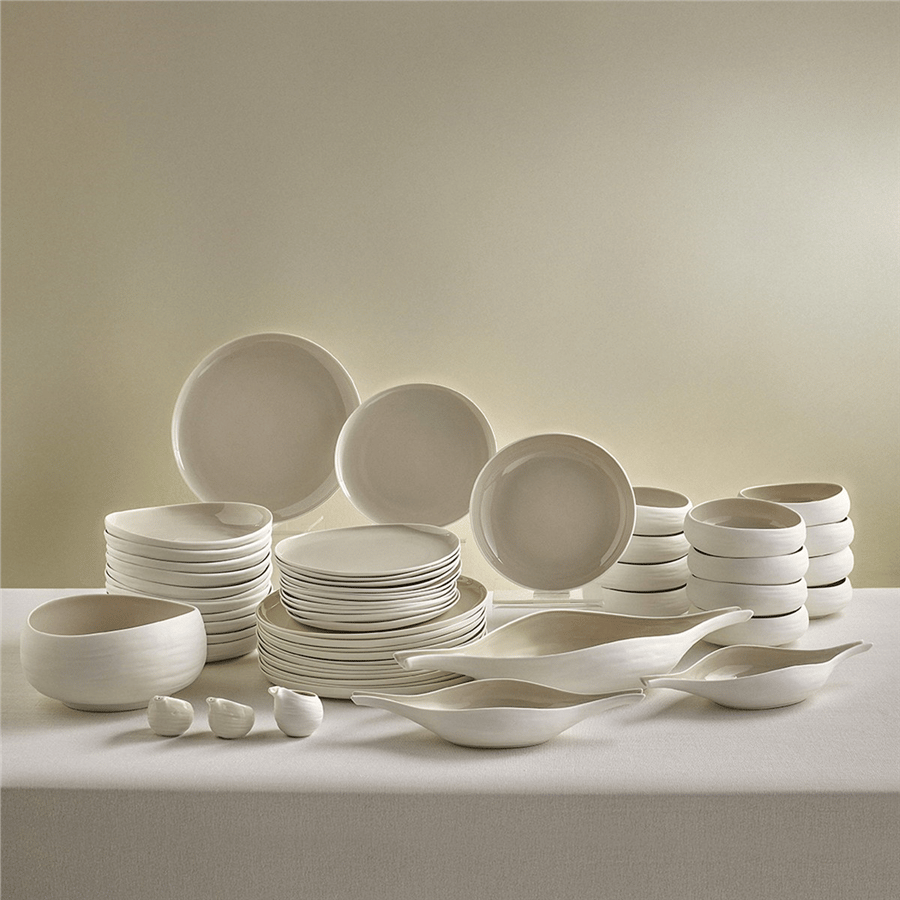 Karaca Red Carpet Earth Collection Clay 55 Parça 12 Kişilik Yemek Takımı