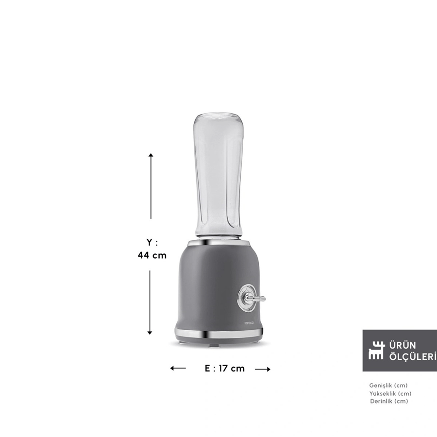 Karaca Retro Personal Kişisel Smoothie Blender