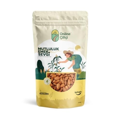 Karlıoğlu Çiğ Yerli Badem 1KG