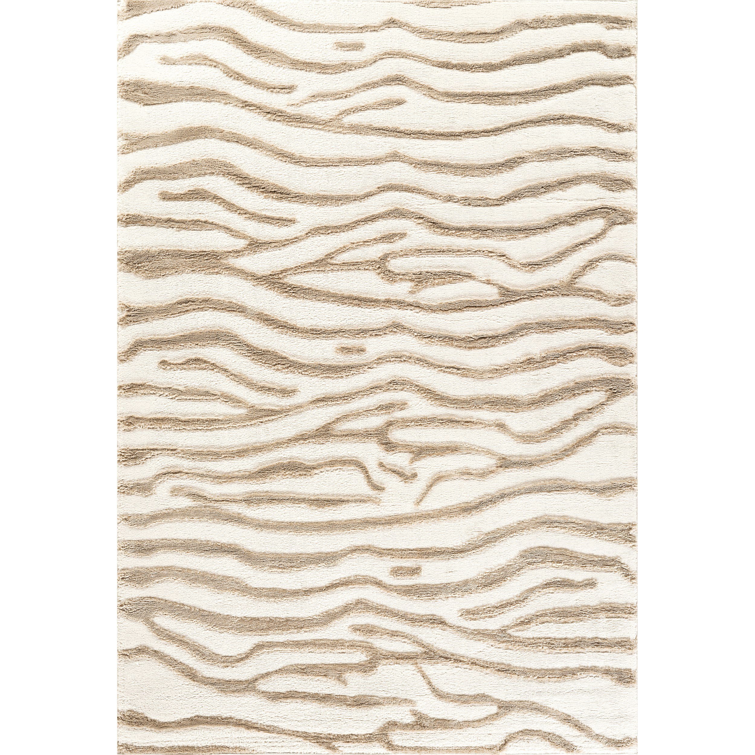 Kaşmir Halı 7/24 Plushy Meknes Bej 80x300 cm