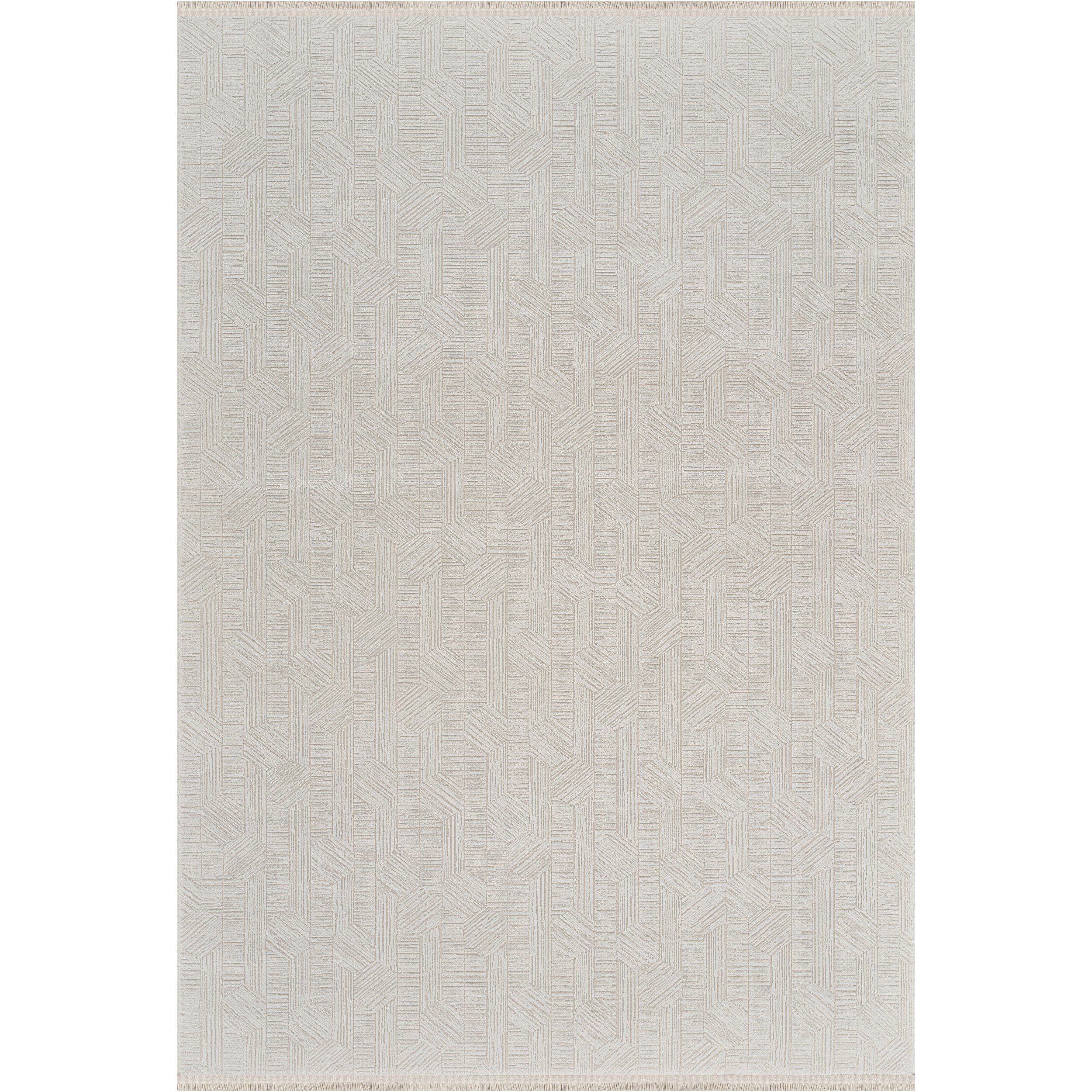 Kaşmir Halı 7/24 Sahara Softline Aura White 80x150 cm
