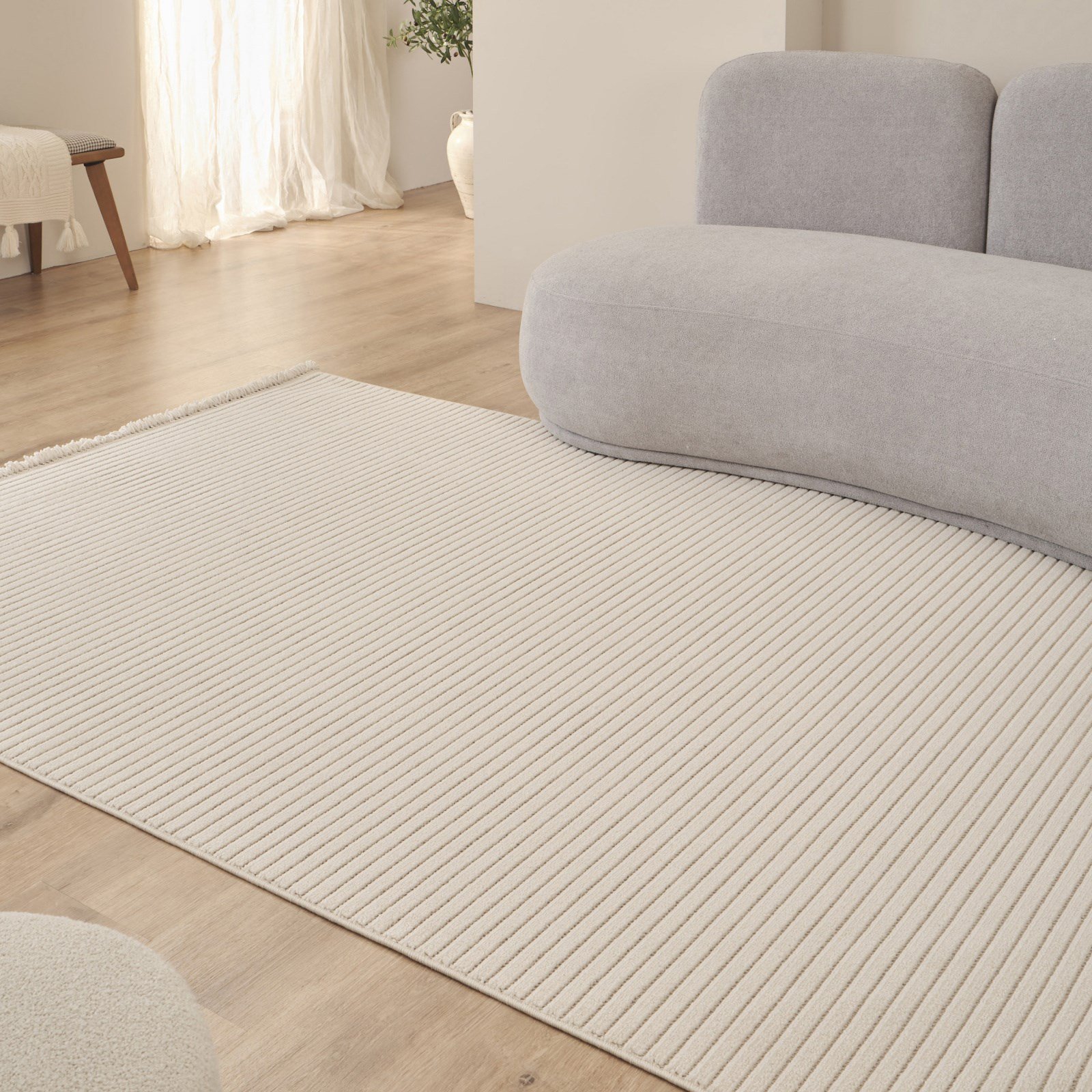 Kaşmir Halı İskandinav Nora Beige 80x150 Cm