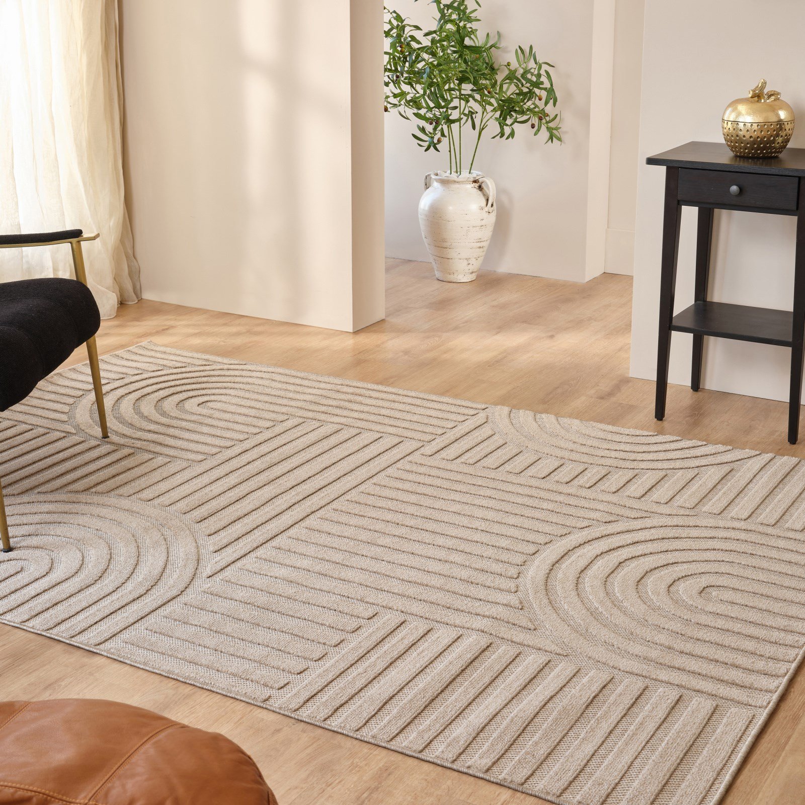 Kaşmir Halı İskandinav Rune Beige 160x230 cm