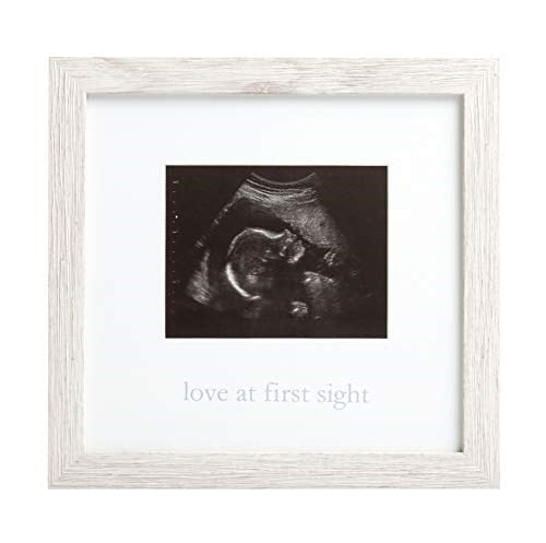 Kate & Milo Rustik Sonogram İlk Görüşte Aşk Çerçevesi, Ebeveyn Hediyesi Bekleniyor, Ultrason Resim Çerçevesi