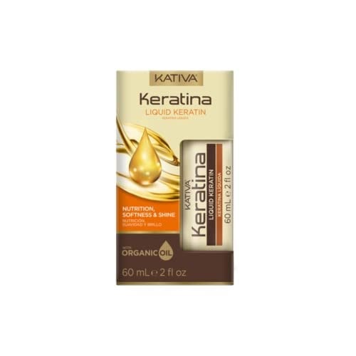 Kativa Liquid Keratin 60 mL - Yumuşaklık ve Parlaklık Sağlayan Güçlendirici Keratin Yağı