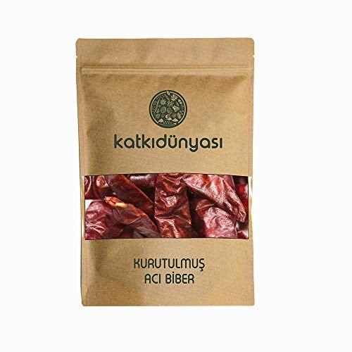 Katkı Dünyası Kurutulmuş Acı Biber Sapsız 100 Gr