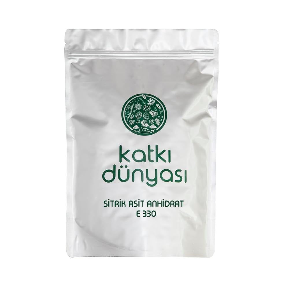 Katkı Dünyası Sitrik Asit Anhidrat E330 1 Kg