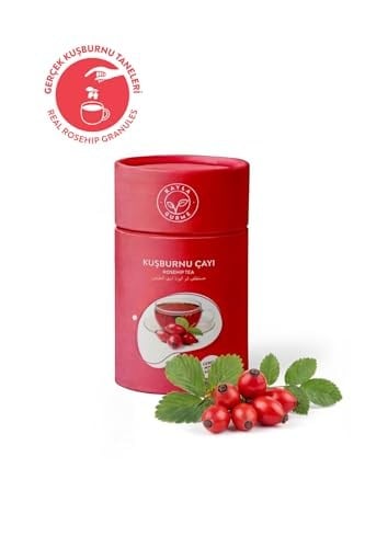 Kayla Gurme Kuşburnu Çayı Meyve Taneli Silindir Karton Kutu 175 Gr.