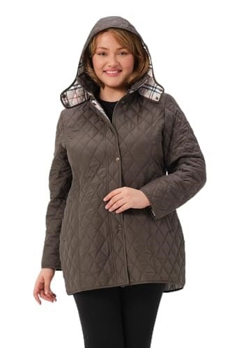 KELLY Kapüşonlu Kapitone Kadın Mont