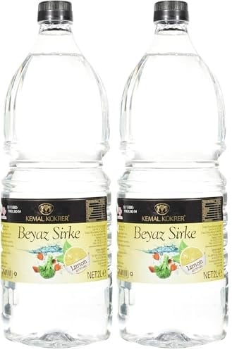 Kemal Kükrer Limon Aromalı Beyaz Sirke 2 Litre (2 paketi)