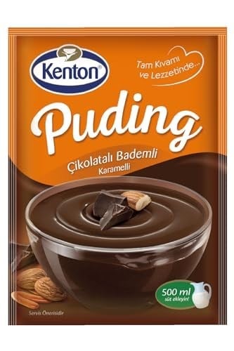 Kenton Puding Çikolatalı Bademli Karamelli 100 G