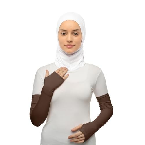 Kesik Parmak Geçmeli Penye Tesettür Kolluk