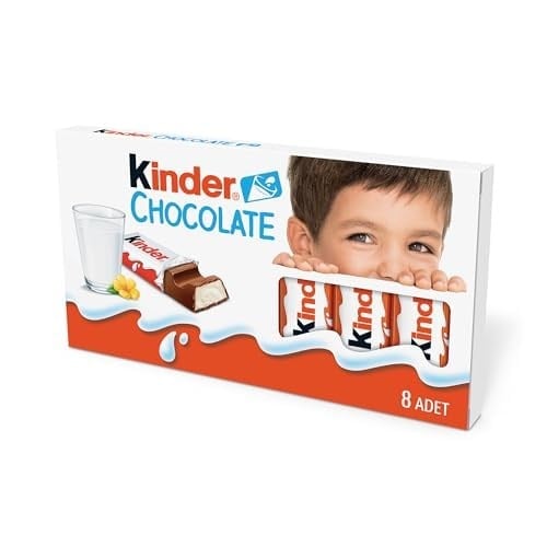 Kinder Chocolate Çikolata 8'li 100 Gr