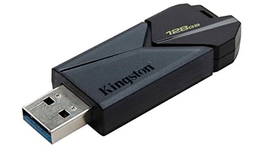 Kingston DataTraveler Exodia Onyx DTXON/128GB Flash Drive 3.2 Gen 1 - ince, hareketli kapaklı - Seçenekler: 64GB, 128GB, 256GB