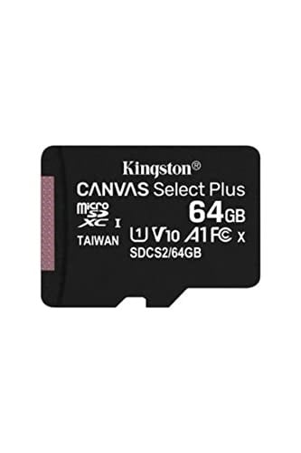 Kingston MicroSDXC Canvas Select Plus 64GB Hafıza Kartı SDCS2/64GB - Seçenekler: 64GB, 32GB, 128GB, 256GB, 512GB...