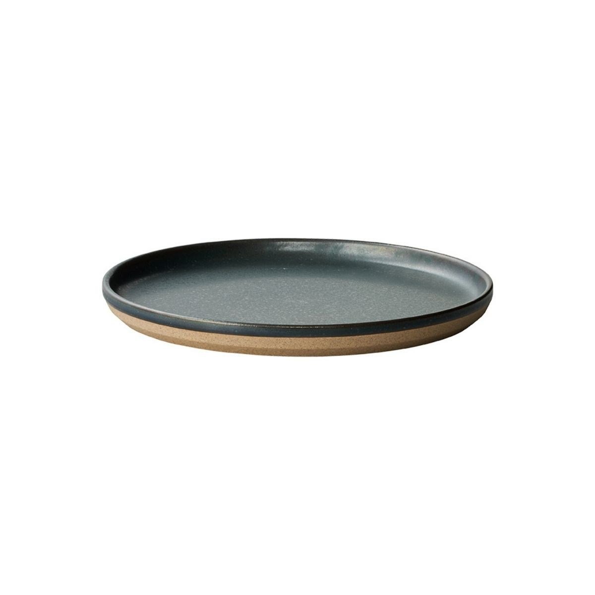 Kinto Ceramic Lab Tabak 20 cm Siyah