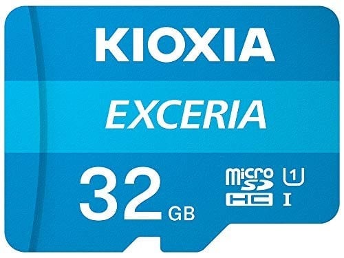 KIOXIA EXCERIA 32GB microSDHC Kart – UHS-I, R100MB/s okuma