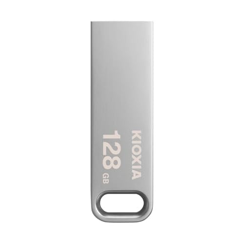 KIOXIA TransMemory U366 128GB USB Bellek – USB 3.2 Gen 1, Metal - Seçenekler: 64GB, 128GB