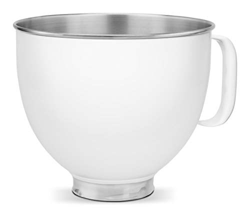 Kitchenaid 4, 8 L Stand Mikser İçin Paslanmaz Çelik Kase White-EWH
