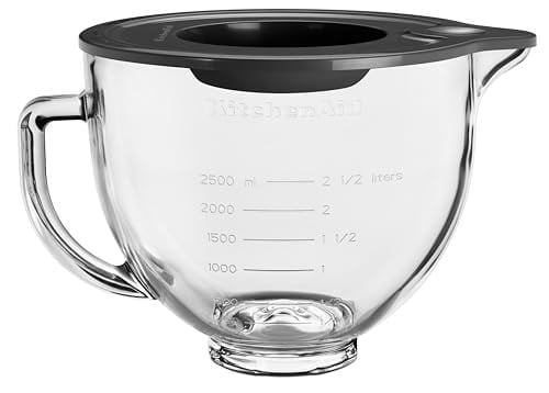 Kitchenaid 4,8 L Stand Mikser İçin Cam Kase-5KSM5GB