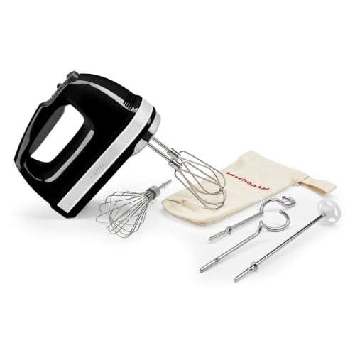 Kitchenaid 9 Hızlı El Mikseri 5KHM9212 Onyx Black-EOB