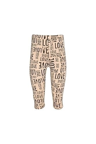 Kız Çocuk Lovely Letters Desen Kapri