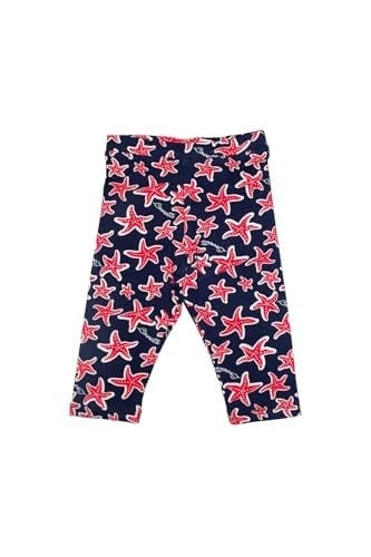 Kız Çocuk Starfish Desen Kapri
