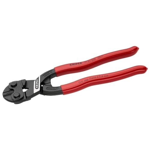 Knipex CoBolt® kompakt cıvata kesici siyah attramentize, plastik kaplamalı 200 mm 71 01 200 - Bedenler: 200 mm, 250 mm