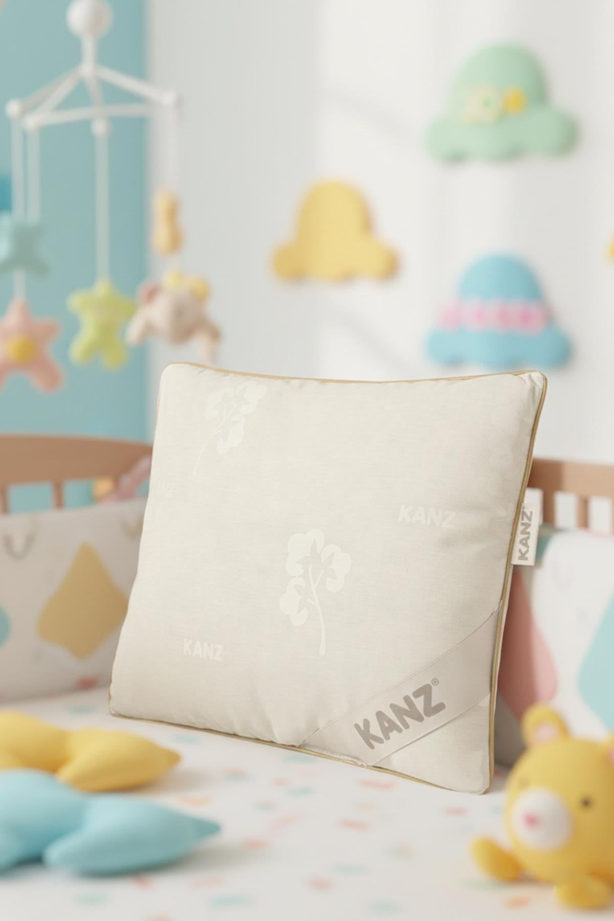 Knz032- Kanz Bebek Pamuk Dolgulu Yastık 35x45