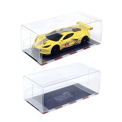 Koleksiyon 164 Koruyucu Kılıf Yarış Pisti Diorama Tasarımı Hot Wheels ve Matchbox Koleksiyoncuları için 20'li Koruyucu Kılıf EWC854030XX20
