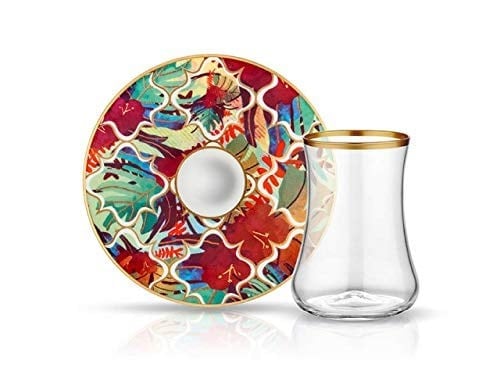 Koleksiyon Dervish Çay Seti 6'lı Amazon Tropic