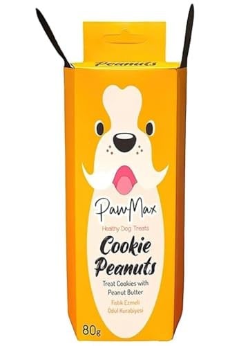 Köpek Ödül Maması Yer Fıstığı Ezmeli, Glukozamin Destekli – Pawmax Doğal Köpek Ödülü 80 g