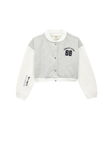 Koton Crop Varsity Jacket - Seçenekler: 6 Yıl, 7 Yıl, 8 Yıl, 9 Yıl, 12 Yıl, 14 Yıl