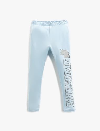Koton Unicorn Tayt Beli Lastikli Pamuklu