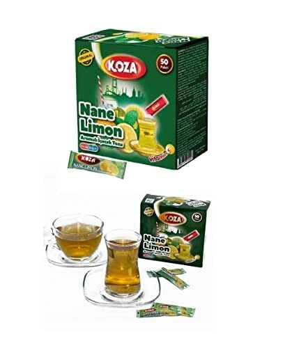 Koza Tek İçimlik Nane Limon Aromalı Toz İçecek 50li