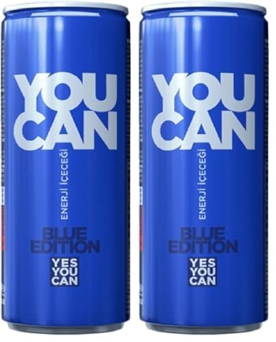 Kristal You Can Mavi Enerji İçeceği 250 ml 2li paket