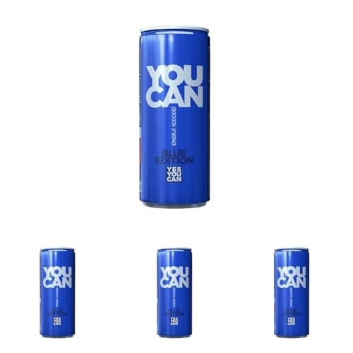 Kristal You Can Mavi Enerji İçeceği 500 ml 4lü paket