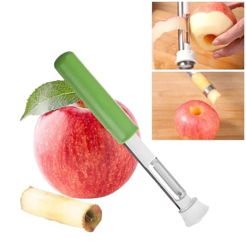 Küçük Elma Oyma Aleti Paslanmaz Çelik Mutfak Çekirdeği Temizleme Aracı Cupcake Corer Apple Soyucu Özlü Elma, Armut, Dolmalık Biber, Kek için