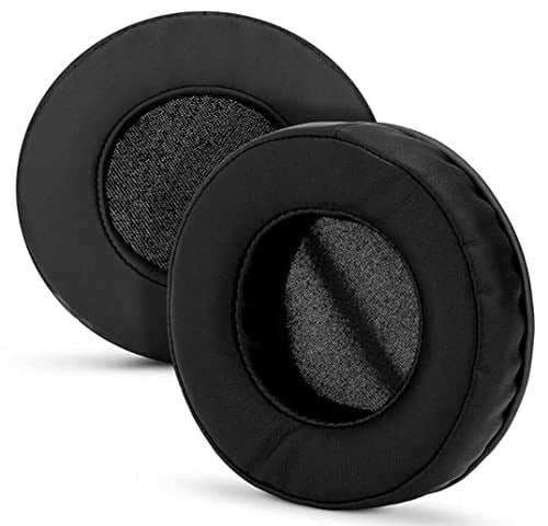 Kulaklık Pedi ve Yastığı - 65-110 mm, 7-10 cm Çeşitli Boyutlar (100 mm x 100 mm Siyah Deri)