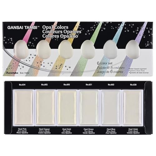 Kuretake Zig Opal Colors Suluboya Seti 6'lı MC20OC/6V