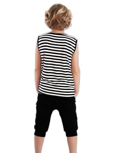 Kuru Kafa Erkek Çocuk T-shirt Kapri Şort Takım