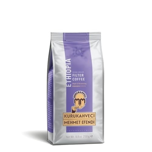 Kurukahveci Mehmet Efendi Ethiopian Filtre Kahve Öğütülmüş 250 g
